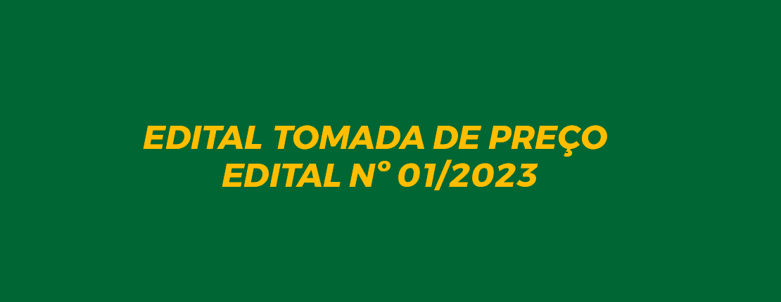ATA TOMADA DE PREÇO EDITAL Nº 01/2023